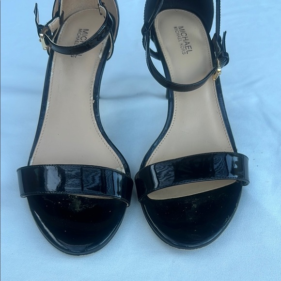 Michael Kors Black Heeled Sandals - Picture 1 of 7